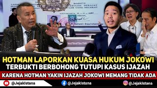 Download lagu MEMANAS🔥HOTMAN PARIS LAPORKAN KUASA HUKUM JOKOWI KARENA BERBOHONG TUTUPI IJAZAH JOKOWI mp3
