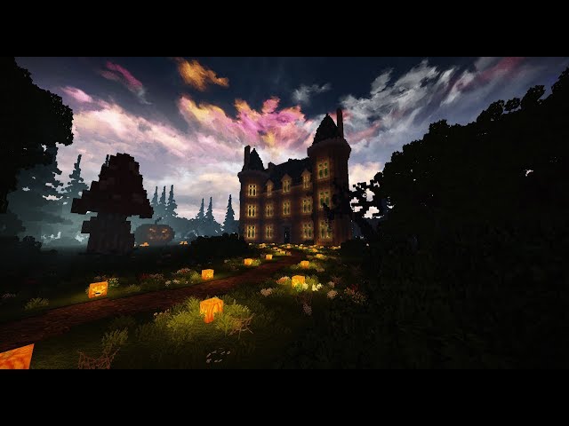 Chateau De Fougeret Castle Of Fougeret Halloween 18 Minecraft Map