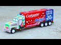 How To Make Matchbox Colgate Max Fresh Truck At Home Diy Dc Motor Toy Truck Colgate Box Diy