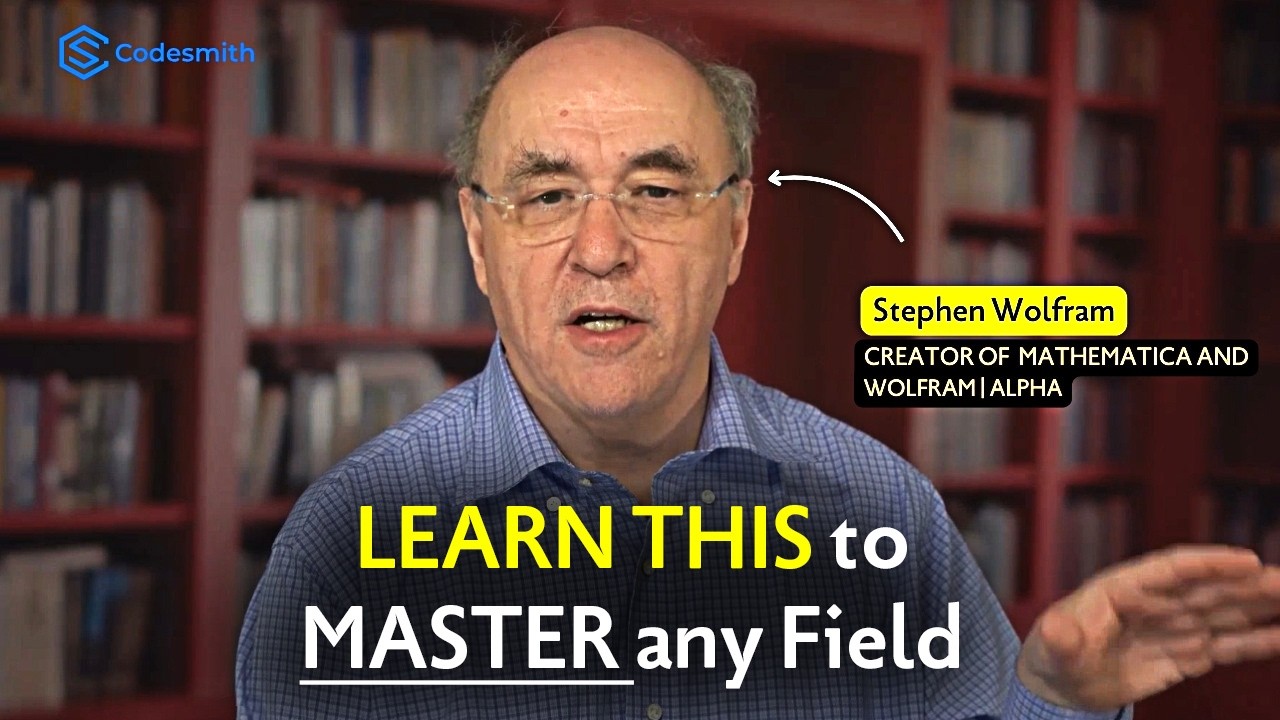 Stephen Wolfram's 2025 AI predictions, Advice to SWEs to stay ahead of AI, and productivity HACKS