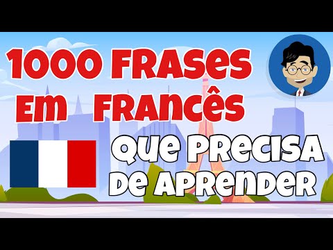 Aprender francês | Aprende 1000 frases curtas | Vídeo para principiantes
