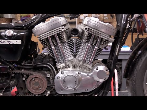 Harley Sportster, 883 to 1200, Top End Install, (2 of 2 )!