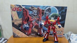 #伝説巨神イデオン　伝説巨神イデオンのプラモデル組み立てたのでデビューしていきます