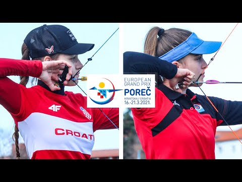 Amanda Mlinaric v Mariya Shkolna – compound women's gold | Porec 2021 European Grand Prix