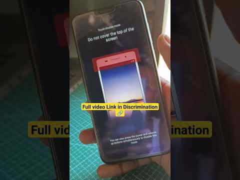 How to disable do not cover the top of the screen, on mobile  #ytshort