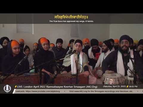 006 Bibi Harkiran Kaur Jee Toronto @ London April 2022 Raensabaayee Keertan Smaagam
