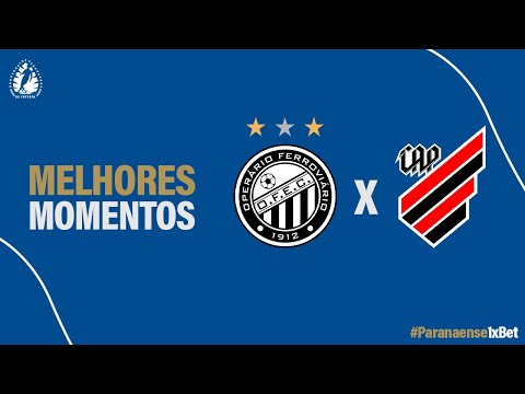 Gols e lances de Operário x Athletico Paranaense