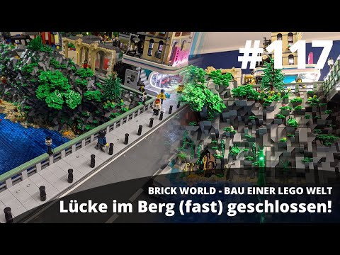 BRICK WORLD LEGO UPDATE (117) - Gap in the mountain (almost) closed!