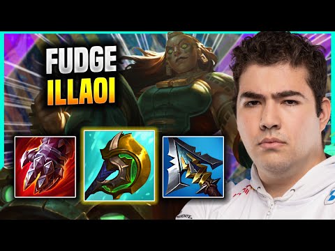 FUDGE IS INSANE WITH ILLAOI VS YONE! - C9 Fudge Plays Illaoi Mid vs Yone! | Preseason 2022