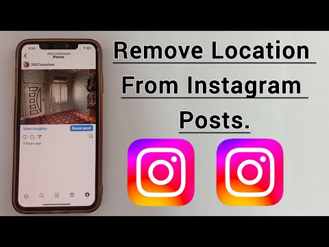 How to Remove Location Tag From Instagram Post