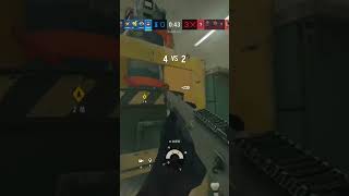 【R6S】鉄鎖覚醒　クラブ金庫mute5連キル #shorts #rainbowsixsiege