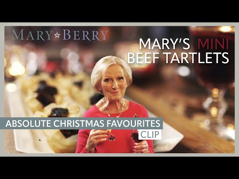 How To Make Mini Beef Wellington Tartlets | Mary Berry's Absolute Christmas Favourites | Mary Berry