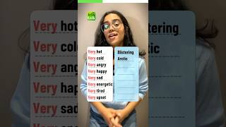 🛑Stop Saying VERY | Learn Better Advanced English Words  #shorts #stopvery #ananya #advancedenglish