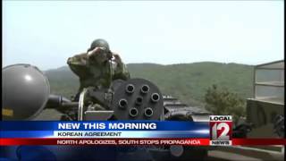 South Korea halts propaganda broadcasts as Koreas reach deal
