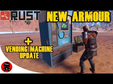 (Outdated) HEAVY ARMOUR DMG COMPARISON & VENDING MACHINE UPDATE : RUST