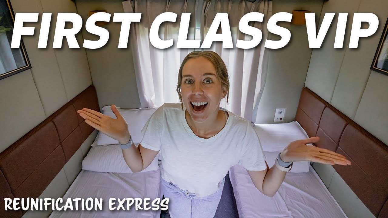 16 HOURS on a First Class Overnight Train in Vietnam