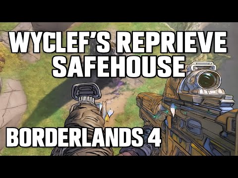 Wyclef's Reprieve Safehouse | Borderlands 4 | As Rafa, Walkthrough, Gameplay, No Commentary, 4K