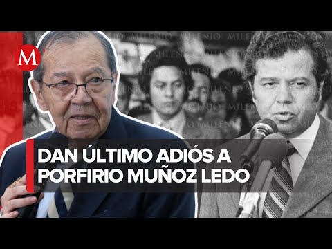Tribute to Porfirio Muñoz Ledo: emotional farewell with the presence of family and political leaders