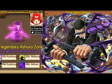 New Crew SP Zoro Ashura & New 3 gift Codes 10$ TopUp Card