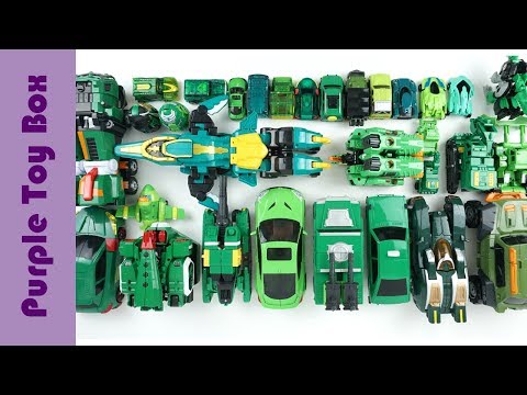 31 Green Transformers Car Airplane Dinosaur Robot Toys