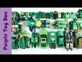 31 Green Transformers Car Airplane Dinosaur Robot Toys