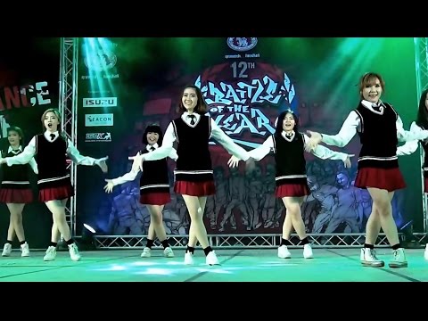 "LADYZ" cover "Hi~+Love Story(Taylor Swift)+Candy Jelly Love" (Lovelyz) @ "Battle Of The Year 2015"