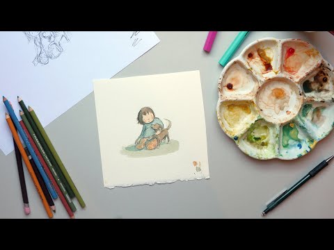Illustration Process - Behind the Picture