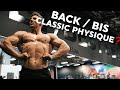 TRAINING BACK & BICEPS + CLASSIC PHYSIQUE?