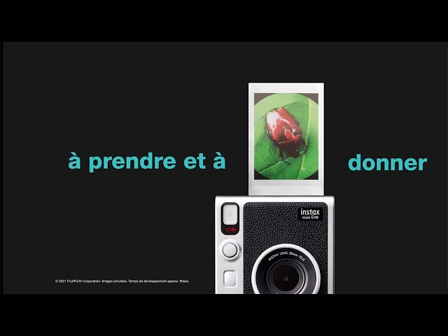 Vidéo FUJIFILM INSTAX MINI EVO GENTLE ROSE USB-C