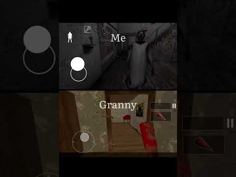 Me vs Granny 😂 ⚰️ #granny #casper #horror #slendrina #dvloper