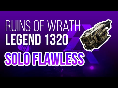 Destiny 2: Shattered Realm - Ruins of Wrath (Legend - Solo Flawless) - Nightstalker Hunter