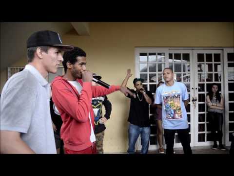 LC e Negueba vs Arian e Carlos - 1 fase - 3° Batalha da Quadrinha - Jaraguá do Sul - 2017