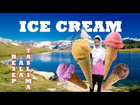 CARA MUDAH BIKIN ES KRIM SENDIRI PASTI JADI