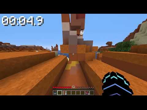 death.fell.accident.water in 10.6s | Minecraft TAS