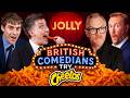 British Comedians Try EVERY Type Of Cheeto