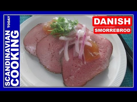 Smørrebrød - Dyrlægens Natmad - Veterinarian's Midnight Snack - An Open Sandwich