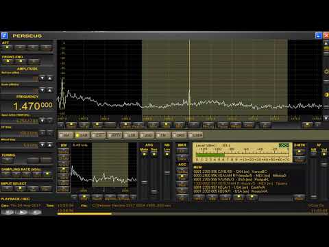 1470 kHz Mexico National Anthem Aug 24,2017 1100 UTC