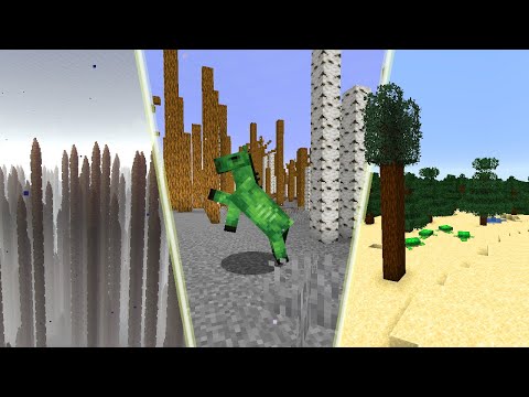 NEW BIOMES & STRUCTURES!  - UPGRADE MINECRAFT 1.17!  - data pack!