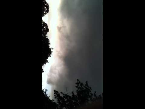 Storm roll cloud