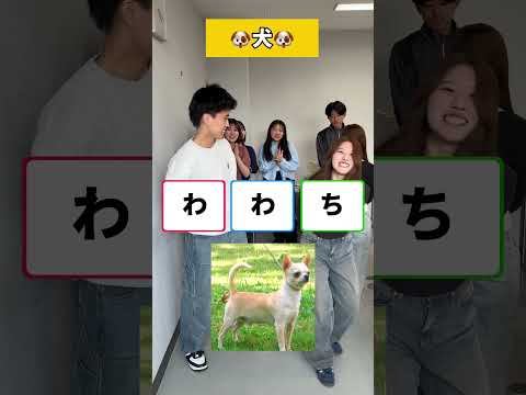 連想ゲーム！みんなもやってみてね！