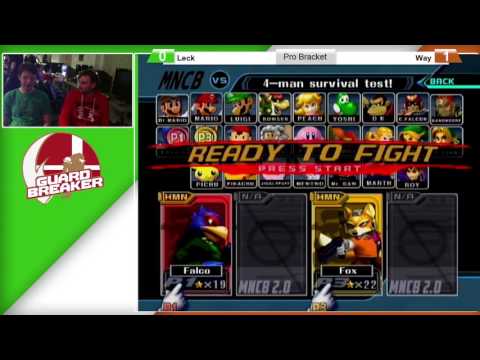 STP - Leck (Falco) vs Way (Fox) - SSBM - Pro Bracket