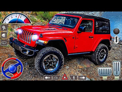 Offroad Extreme SUV Driving Simulator - 4x4 Jeep Wrangler Drive Game | Android Gameplay
