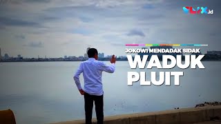 Download lagu Banjir Jakarta 2020, Jokowi Diam-diam Sidak Waduk Pluit mp3