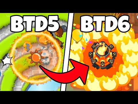 How Each Primary Monkey Changed from BTD5.