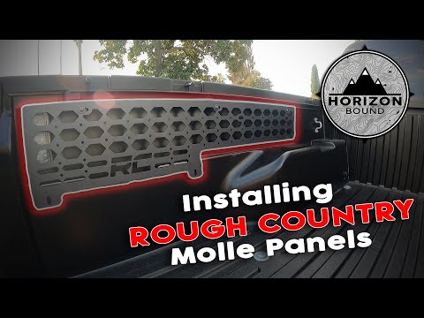 Installing ROUGH COUNTRY Molle Panels