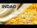 INDAG Solid Liquid Inline Mixer Mixing Chocolate And Cornflakes Schokolade Und Cornflakes Mischen