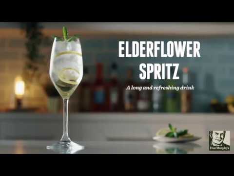 How to make an Elderflower Cocktail (Easy Recipe) | Best Elderflower Spritz Recipe - Dan Murphy's