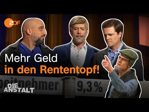 Christian Lindner möchte nicht mit Lösungen zur Rente behelligt werden | Die Anstalt