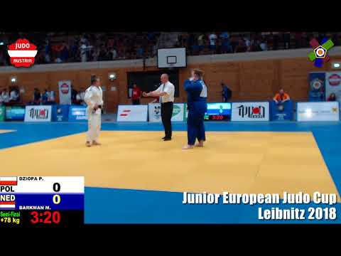 +78 kg Semi-Final - DZIOPA, Paulina (POL) vs. BARKMAN, Merel (NED)