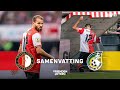 ? BART NIEUWKOOP na 2️⃣5️⃣ minuten met ROOD van het veld ?| Samenvatting Feyenoord - Fortuna Sittard